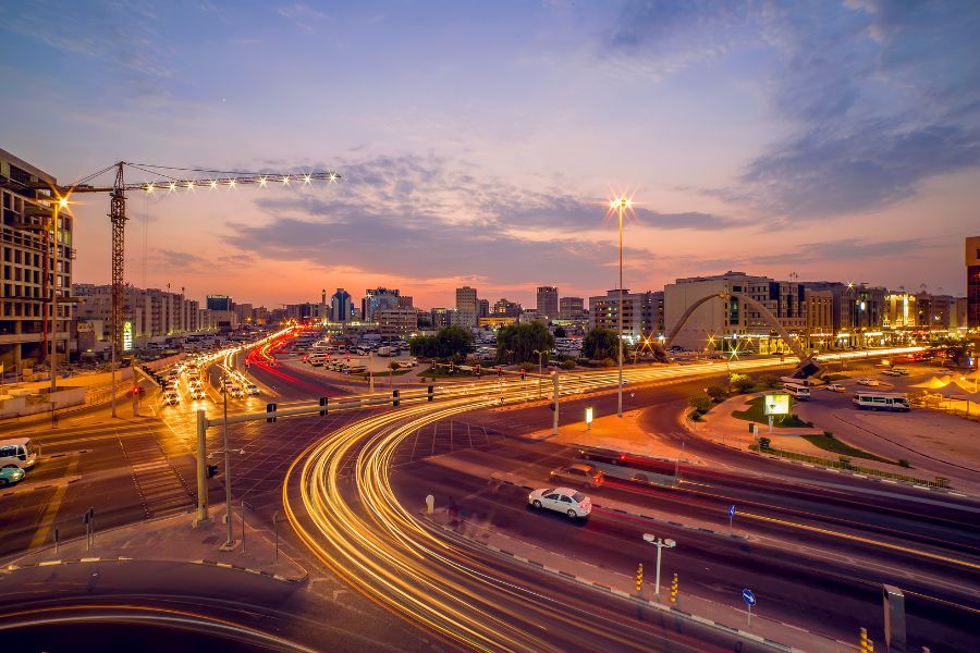 Parked Cars in Parking Lot